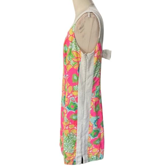 Lilly Pulitzer Darcy Ice Cream Social Floral Sleeveless Shift Dress  Size 10 - Picture 5 of 12
